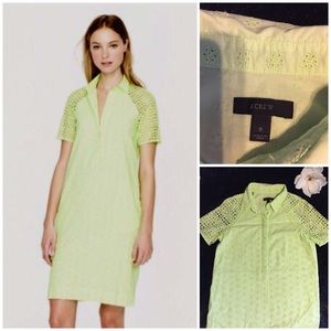 J. Crew Eyelet Dress